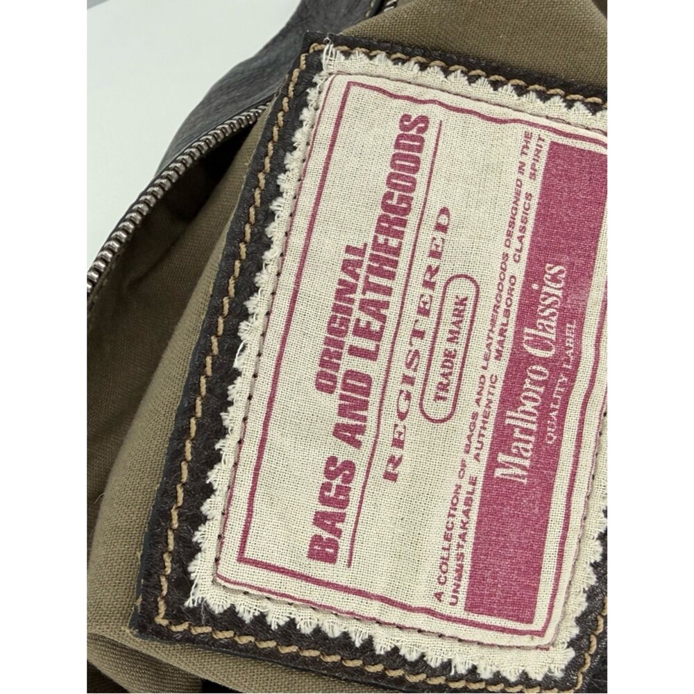 Marlboro Classics Brown Leather Bag - Gem